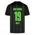 Maillot de foot Wolfsburg Lovro Majer #19 Extérieur vêtements 2024-25 Manches Courtes